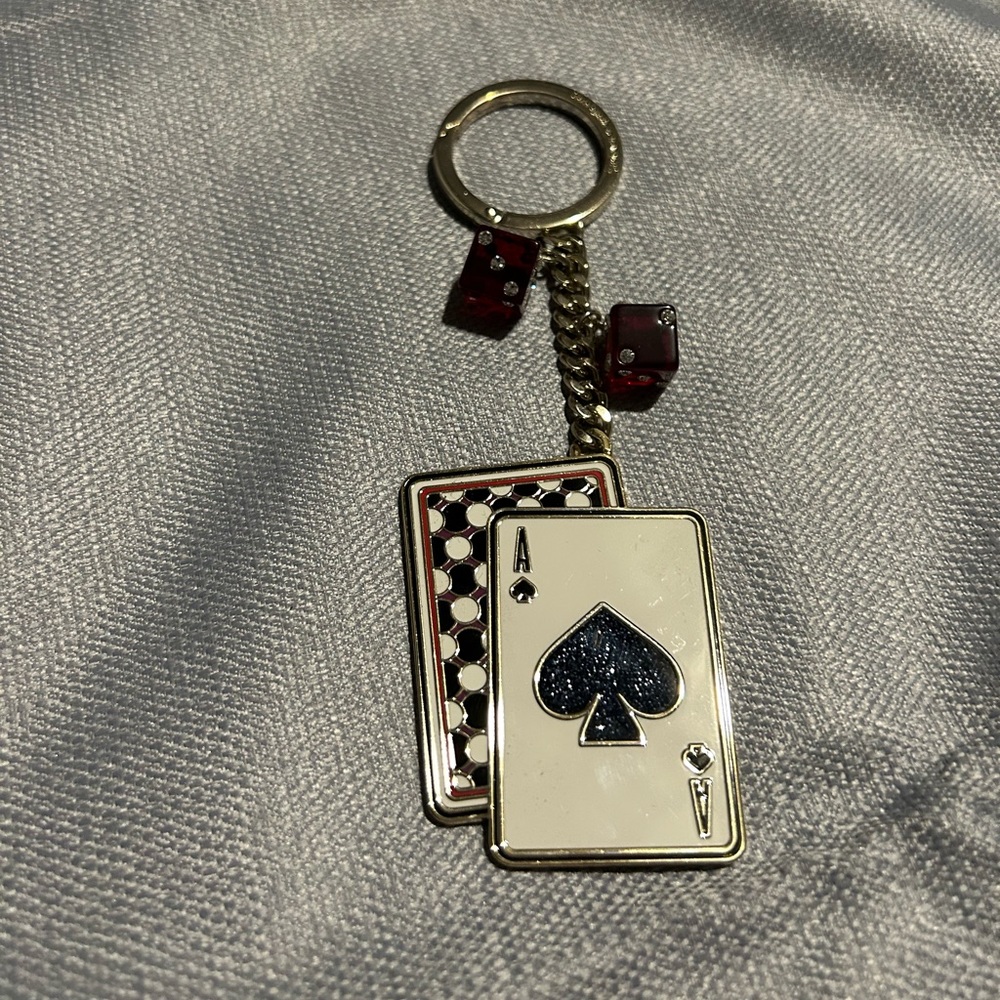 Kate Spade keychain.